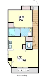 FELISTAS【4階】の間取り