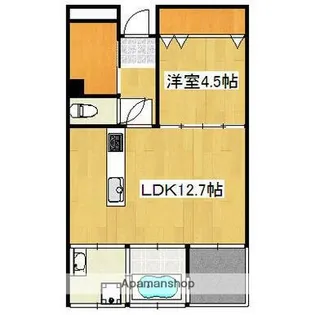 季一遊【2階】の間取り