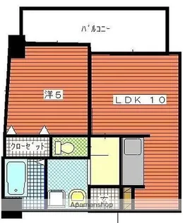 カラーズ【10階】の間取り