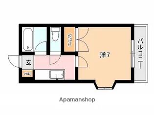 K1ビル【4階】の間取り