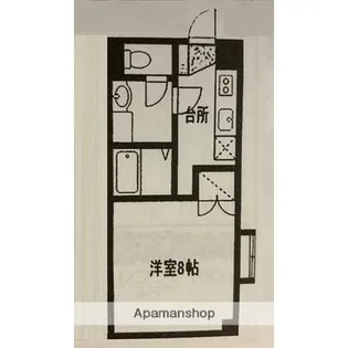 BMビルⅠ【405号室】の間取り