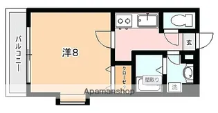 コアビル【7階】の間取り