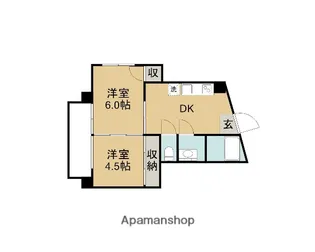 クオリティビル【4階】の間取り