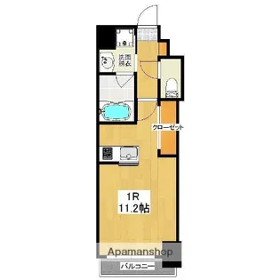 グランヴィア鴨池【6階】の間取り