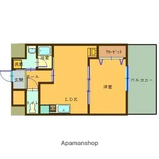 SAI宇宿【7階】の間取り
