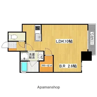 ピュアコート【8階】の間取り