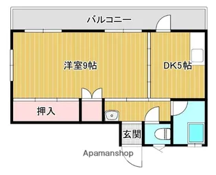 メゾン照国【2階】の間取り