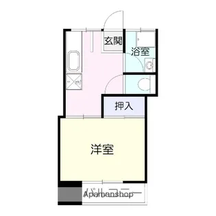 サンハイム【1階】の間取り