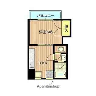 第二富士ビル【302号室】の間取り