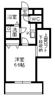 ジャルダン・フリューリー・ドーソンⅢ【1階】の間取り