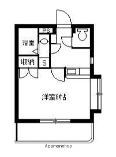 セレブ城西【201号室】の間取り