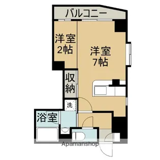 JEUNESSE・PIA八幡【0301号室】の間取り