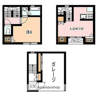 マノワール荒田【1階】の間取り