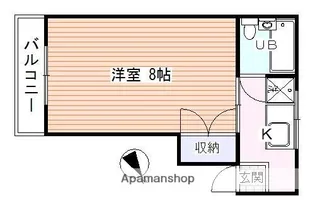 西田ATビル【202号室】の間取り