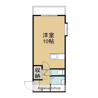 リヴェール荒田【106号室】の間取り