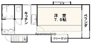 ハイツ21【1階】の間取り