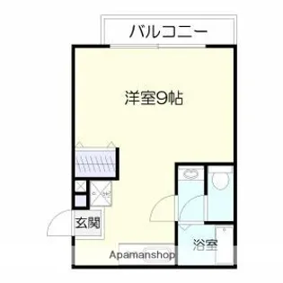 騎射場パークマンションM【1階】の間取り