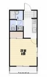 ガーデンハイツ【2階】の間取り