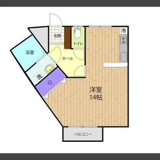 グリーンヨネヤⅠ【203号室】の間取り