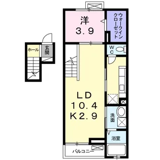 ラッフィナート・M【4階】の間取り