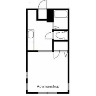 サンパティーク【202号室】の間取り