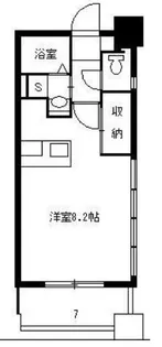レインボー新栄【4階】の間取り