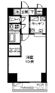 ステージルビーグラス【7階】の間取り