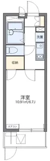 レオパレス武【1階】の間取り