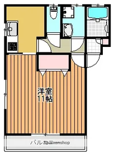 ジュネス本薗【2階】の間取り