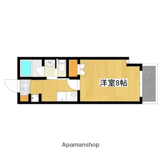 シュペール鴨池【3階】の間取り