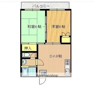 持増マンション【202号室】の間取り