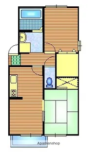 モンリベルテ【1階】の間取り