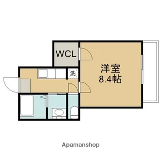 SUN GARDEN 葉月館【2階】の間取り