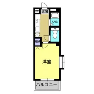 エクセル新屋敷【401号室】の間取り