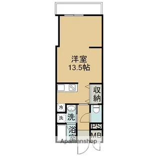 メゾンドブランシュ南鹿児島【3階】の間取り