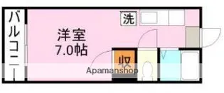 アビターレ新屋敷【4階】の間取り