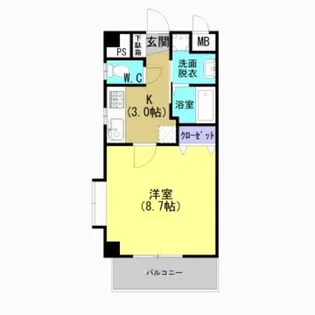 AXIS【2階】の間取り