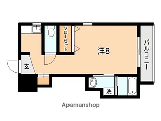 フェリス荒田【502号室】の間取り