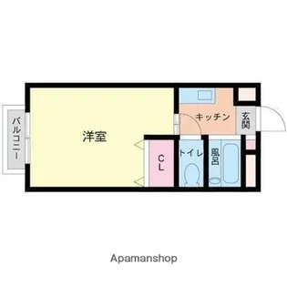 サニーハイツ【101号室】の間取り