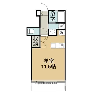 マドリ【3階】の間取り