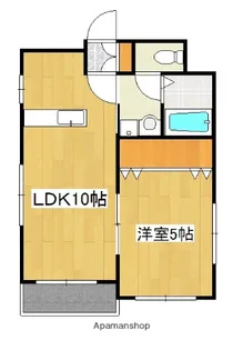 ルフォンT堀江【8階】の間取り