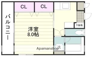 コート朋瑞晃【202号室】の間取り