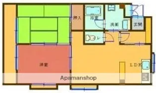 ハピネス21【3階】の間取り
