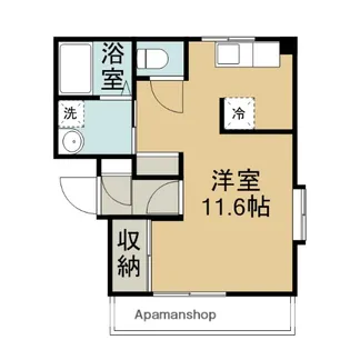 ANGE【3階】の間取り