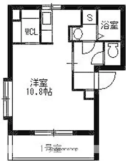 ANGE【401号室】の間取り