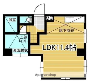 メゾンドブランシュ南林寺【2階】の間取り