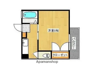 ローズマリーマンション【4階】の間取り