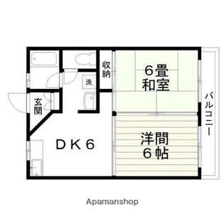 レジデンス田上台【202号室】の間取り