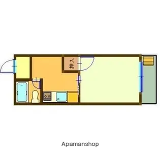 愛和マンション【502号室】の間取り