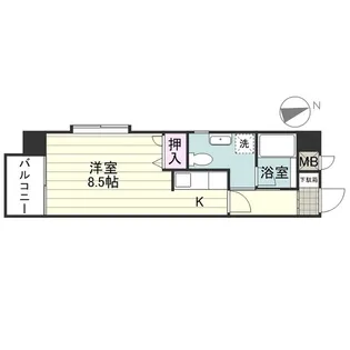 ブーゲンヒルズ【0206号室】の間取り